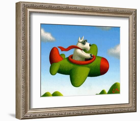 Frequent Flier No. 1-Chris Miles-Framed Art Print