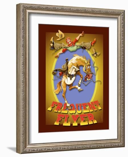 Frequent-Flyer-Nate Owens-Framed Giclee Print