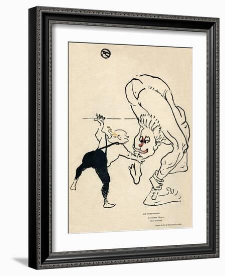 Freres Marco, Lautrec-Henri de Toulouse-Lautrec-Framed Art Print