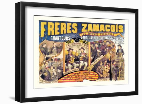 Freres Zamacois-null-Framed Art Print