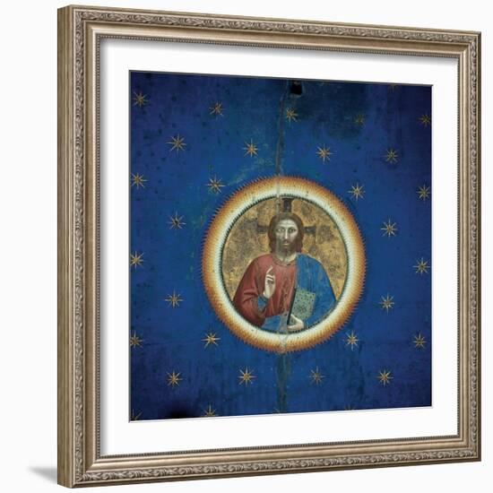 Fresco Cycle in the Scrovegni Chapel-Giotto di Bondone-Framed Giclee Print