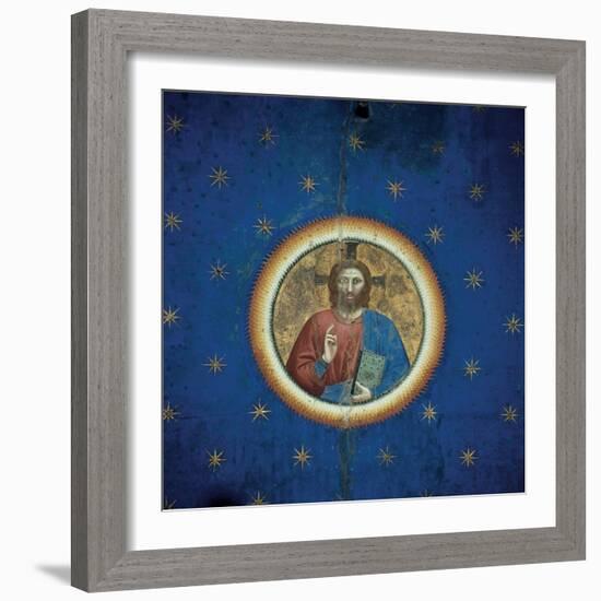 Fresco Cycle in the Scrovegni Chapel-Giotto di Bondone-Framed Giclee Print