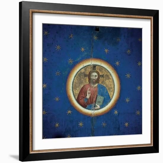 Fresco Cycle in the Scrovegni Chapel-Giotto di Bondone-Framed Giclee Print