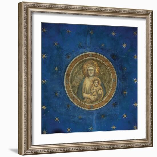 Fresco Cycle in the Scrovegni Chapel-Giotto di Bondone-Framed Giclee Print