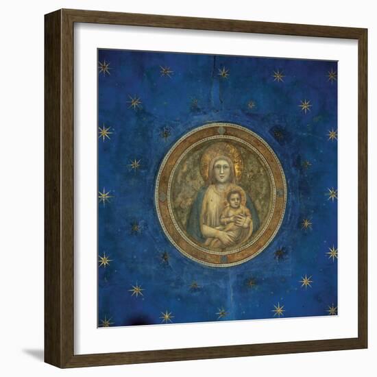 Fresco Cycle in the Scrovegni Chapel-Giotto di Bondone-Framed Giclee Print