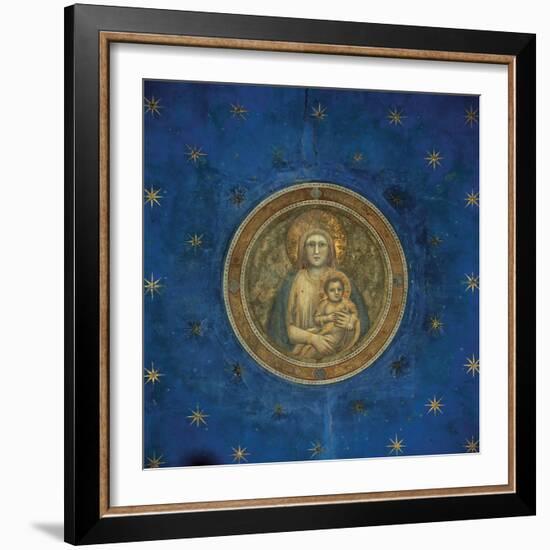 Fresco Cycle in the Scrovegni Chapel-Giotto di Bondone-Framed Giclee Print