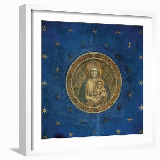 Fresco Cycle in the Scrovegni Chapel-Giotto di Bondone-Framed Giclee Print