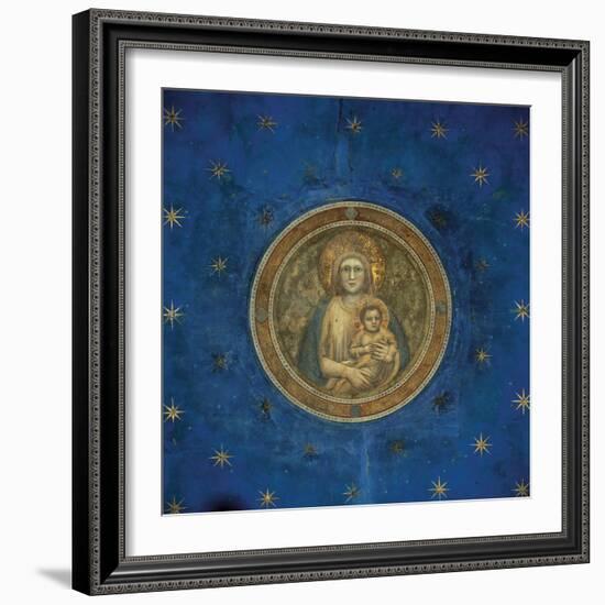 Fresco Cycle in the Scrovegni Chapel-Giotto di Bondone-Framed Giclee Print