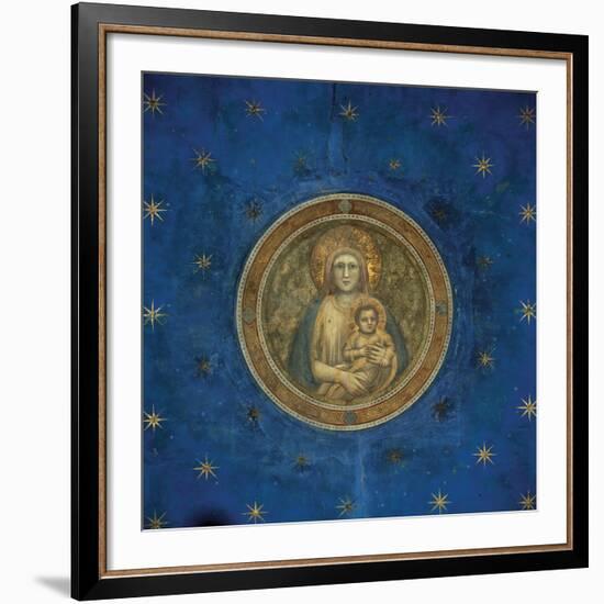 Fresco Cycle in the Scrovegni Chapel-Giotto di Bondone-Framed Giclee Print