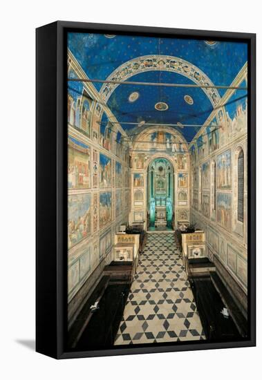 Fresco Cycle in the Scrovegni Chapel-Giotto di Bondone-Framed Premier Image Canvas