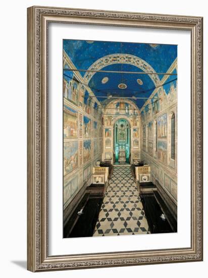 Fresco Cycle in the Scrovegni Chapel-Giotto di Bondone-Framed Giclee Print