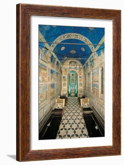 Fresco Cycle in the Scrovegni Chapel-Giotto di Bondone-Framed Giclee Print