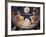 Fresco Depicting Anastasis Christ Raising Adam and Eve from their Tombs-null-Framed Giclee Print