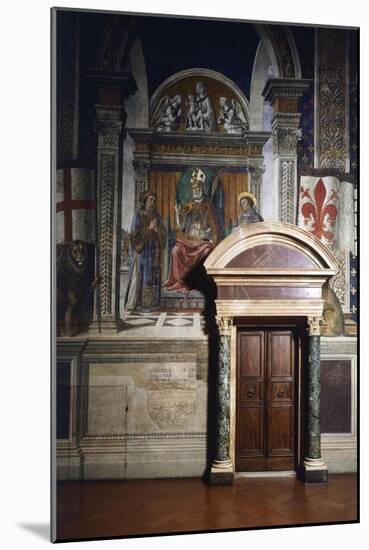 Fresco Details-Domenico Ghirlandaio-Mounted Giclee Print