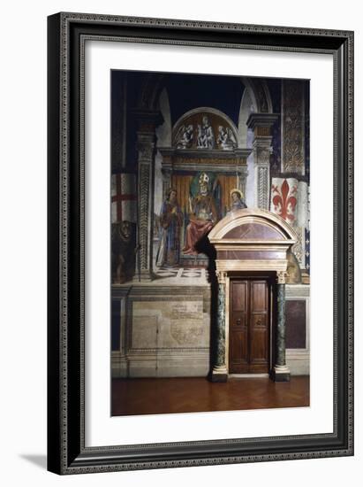 Fresco Details-Domenico Ghirlandaio-Framed Giclee Print