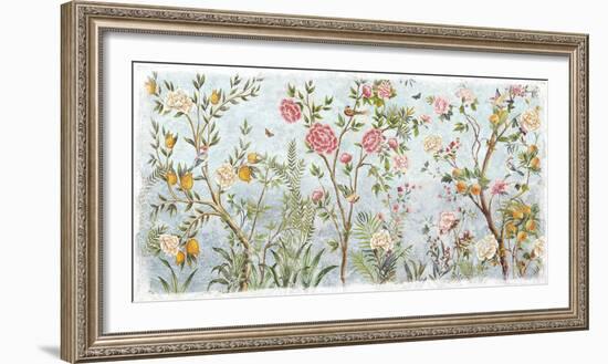 Fresco Floral - Spring-Mark Chandon-Framed Giclee Print