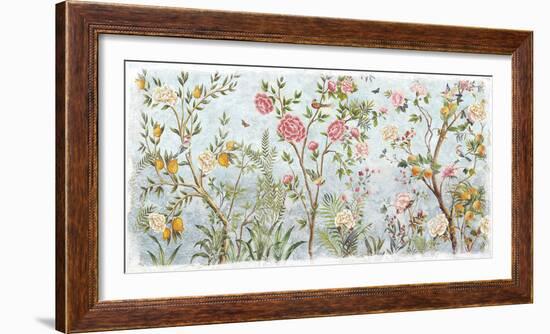 Fresco Floral - Spring-Mark Chandon-Framed Giclee Print
