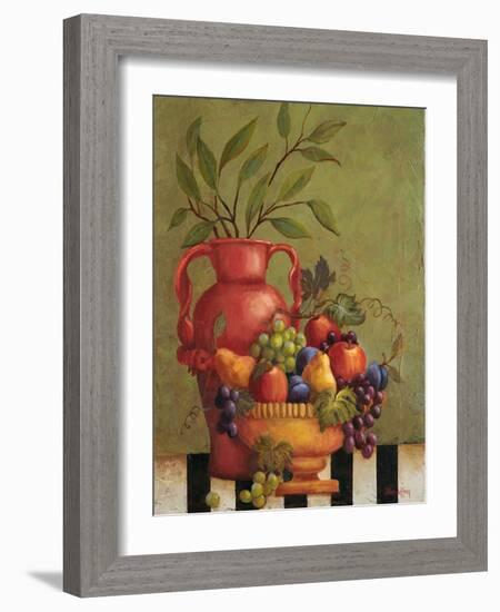 Fresco Fruit I-Jillian Jeffrey-Framed Art Print