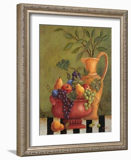 Fresco Fruit II-Jillian Jeffrey-Framed Art Print