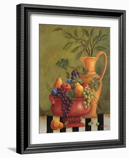 Fresco Fruit II-Jillian Jeffrey-Framed Art Print