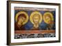 Fresco Icon in the Cathedral of the Nativity Suzdal, Suzdal, Russia-Kymri Wilt-Framed Photographic Print