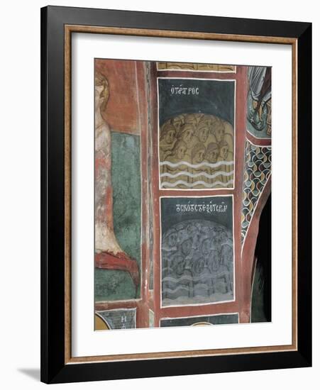 Fresco in a Church, Panagia Ties Asinou Church, Nikitart, Cyprus-null-Framed Giclee Print