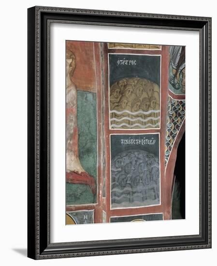 Fresco in a Church, Panagia Ties Asinou Church, Nikitart, Cyprus-null-Framed Giclee Print