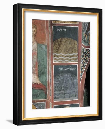 Fresco in a Church, Panagia Ties Asinou Church, Nikitart, Cyprus-null-Framed Giclee Print