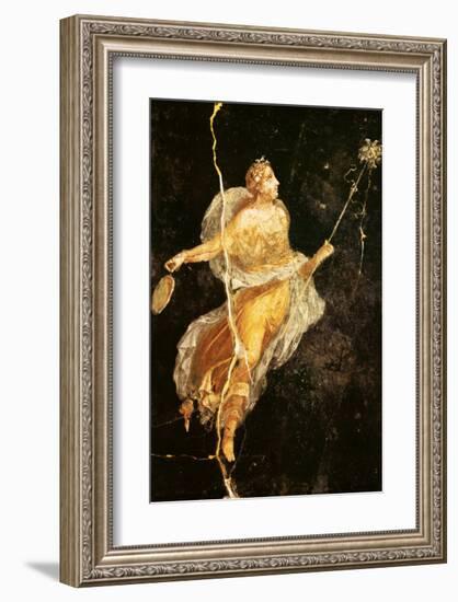 Fresco Menade con Tirso e Tamburello-null-Framed Premium Giclee Print