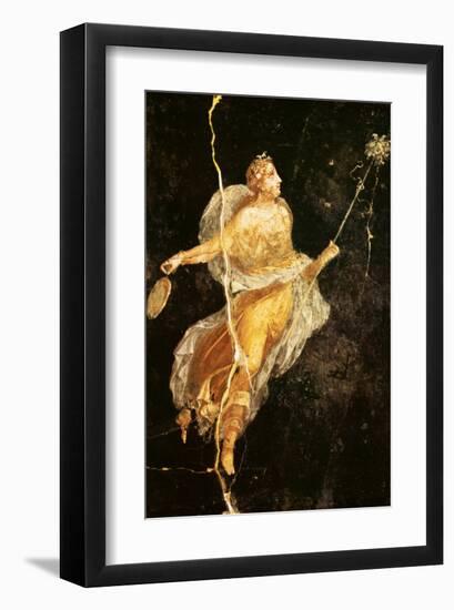 Fresco Menade con Tirso e Tamburello-null-Framed Premium Giclee Print