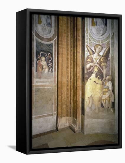 Frescoed Chapel-Andrea Mantegna-Framed Premier Image Canvas