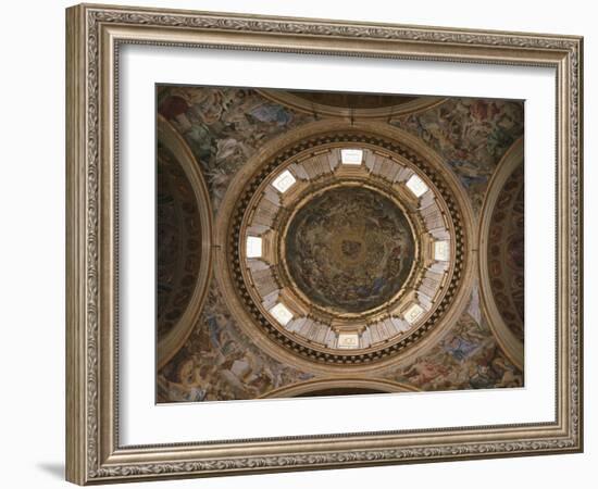 Frescoed Dome-Giovanni Lanfranco-Framed Giclee Print