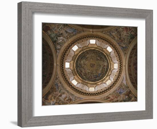 Frescoed Dome-Giovanni Lanfranco-Framed Giclee Print