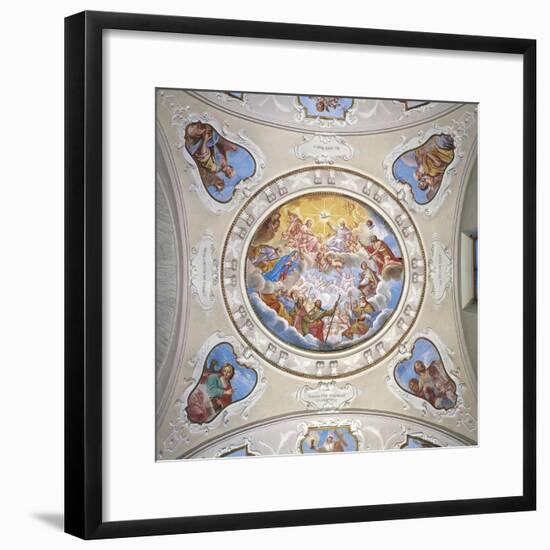 Frescoes by Giuseppe Mattia Borgnis-null-Framed Giclee Print