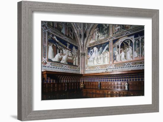 Frescoes Depicting Stories of Saint Benedict-Spinello Aretino-Framed Giclee Print