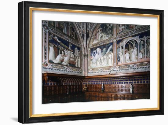 Frescoes Depicting Stories of Saint Benedict-Spinello Aretino-Framed Giclee Print