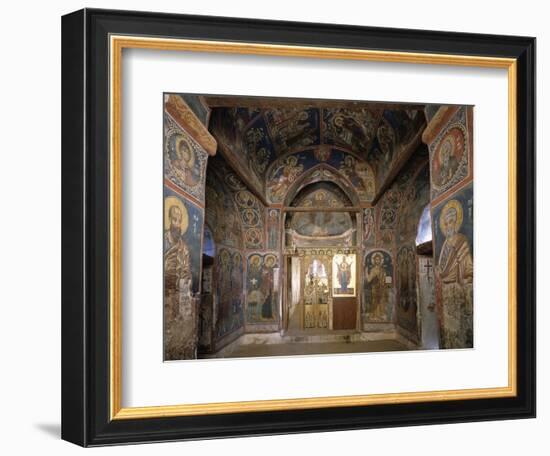 Frescoes from Section Facing Apse, Byzantine Church of Our Lady of Asinou-null-Framed Giclee Print