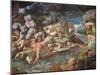 Frescoes in Chamber of Giants-Giulio Romano-Mounted Giclee Print