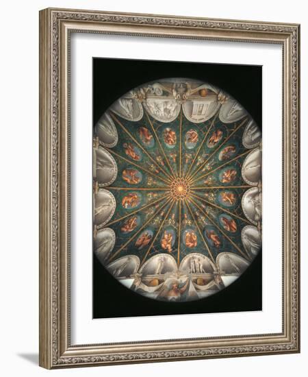 Frescoes in the Camera Della Badessa at the Convent of St Paolo in Parma-Correggio-Framed Photographic Print