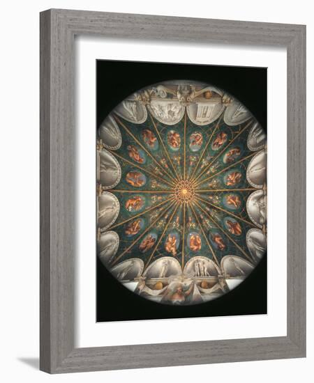 Frescoes in the Camera Della Badessa at the Convent of St Paolo in Parma-Correggio-Framed Photographic Print