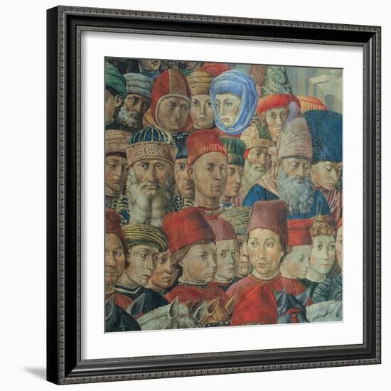 Frescoes of the Chapel of the Magi-Benozzo Gozzoli-Framed Giclee Print