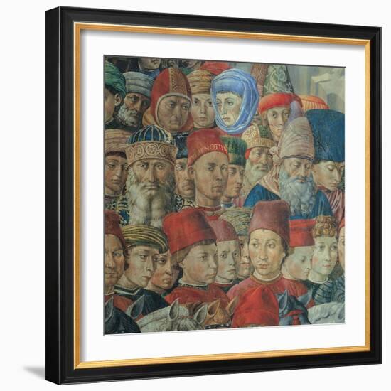 Frescoes of the Chapel of the Magi-Benozzo Gozzoli-Framed Giclee Print