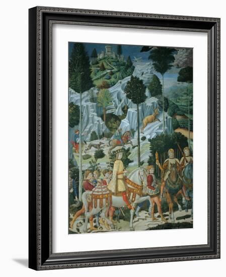 Frescoes of the Chapel of the Magi-Benozzo Gozzoli-Framed Giclee Print