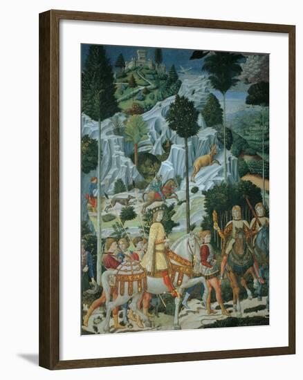 Frescoes of the Chapel of the Magi-Benozzo Gozzoli-Framed Giclee Print