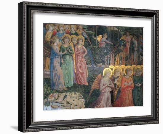 Frescoes of the Chapel of the Magi-Benozzo Gozzoli-Framed Giclee Print