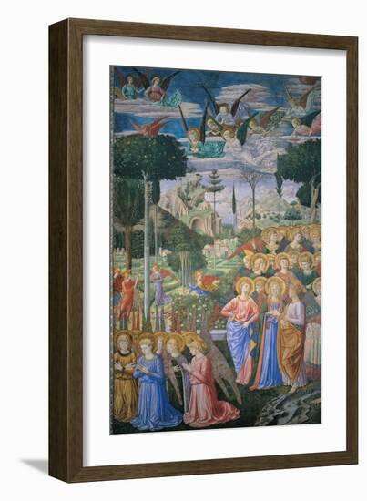 Frescoes of the Chapel of the Magi-Benozzo Gozzoli-Framed Giclee Print