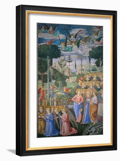 Frescoes of the Chapel of the Magi-Benozzo Gozzoli-Framed Giclee Print