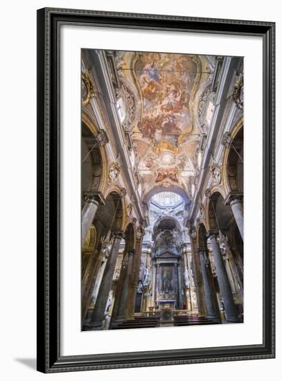 Frescoes on the Ceiling at the Church of San Matteo-Matthew Williams-Ellis-Framed Photographic Print