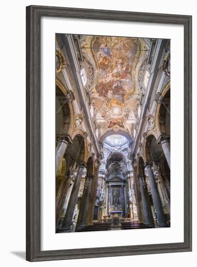 Frescoes on the Ceiling at the Church of San Matteo-Matthew Williams-Ellis-Framed Photographic Print