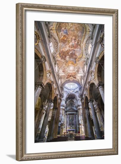 Frescoes on the Ceiling at the Church of San Matteo-Matthew Williams-Ellis-Framed Photographic Print